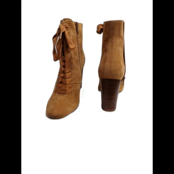 NEW Sezane Lace Up Booties,  Size 7.5/ 38 - Picture 15 of 15